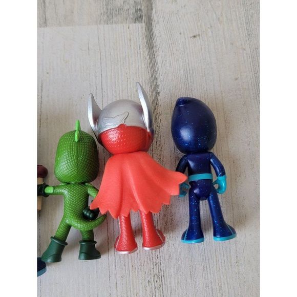 PJ masks Gekko owlette catboy Romeo night ninja playset toy figure - Picture 11 of 16